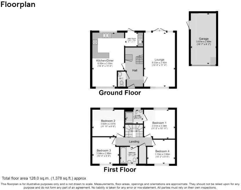 Landerslee Drive, Truro floorplan