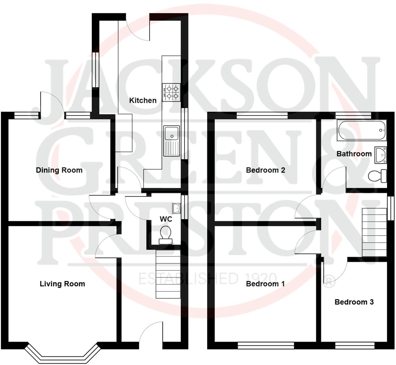 Cragston Avenue, Grimsby, DN33 floorplan