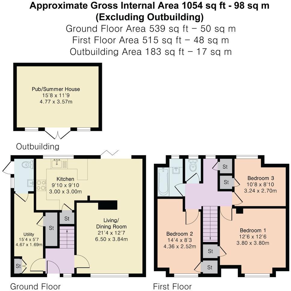 Cloverland, Hatfield, AL10 floorplan