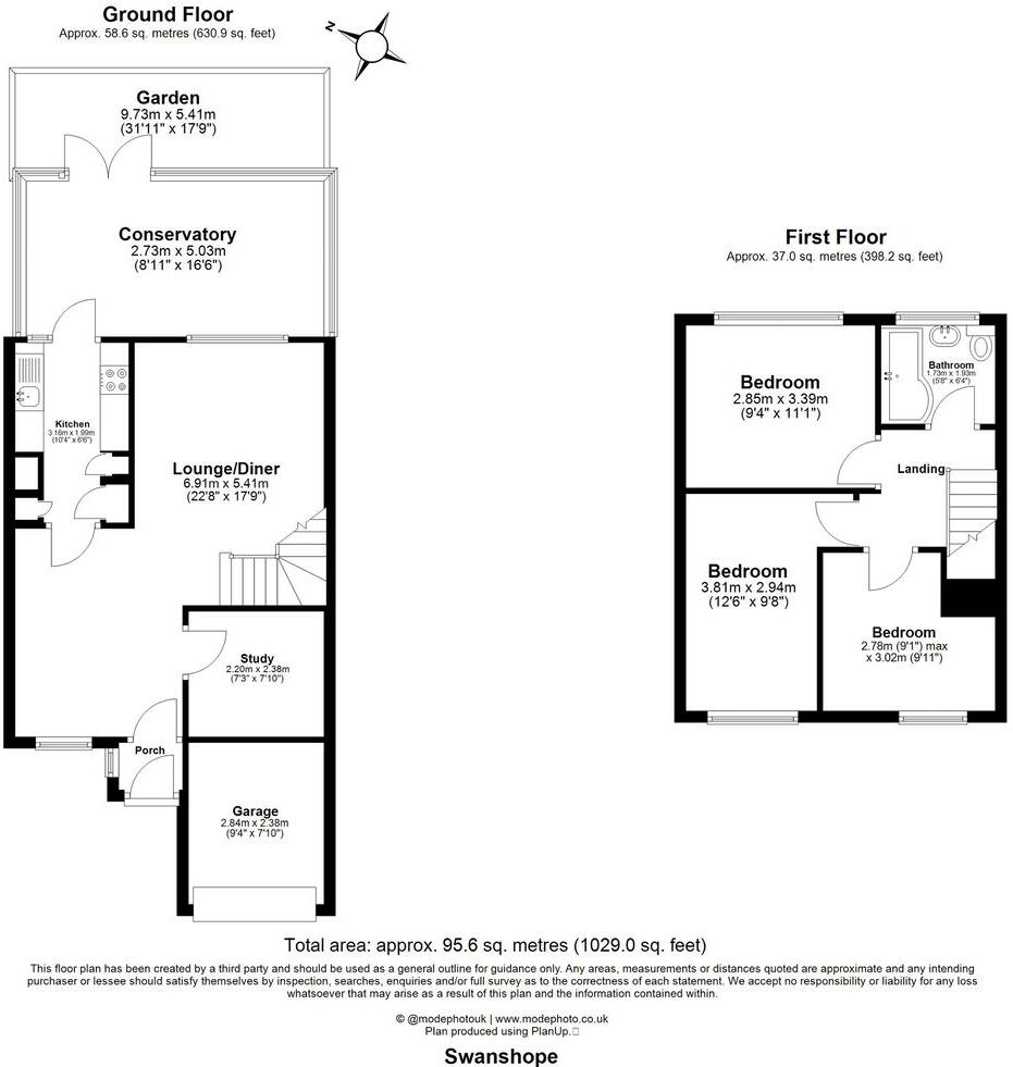 Swans Hope, Loughton, IG10 floorplan