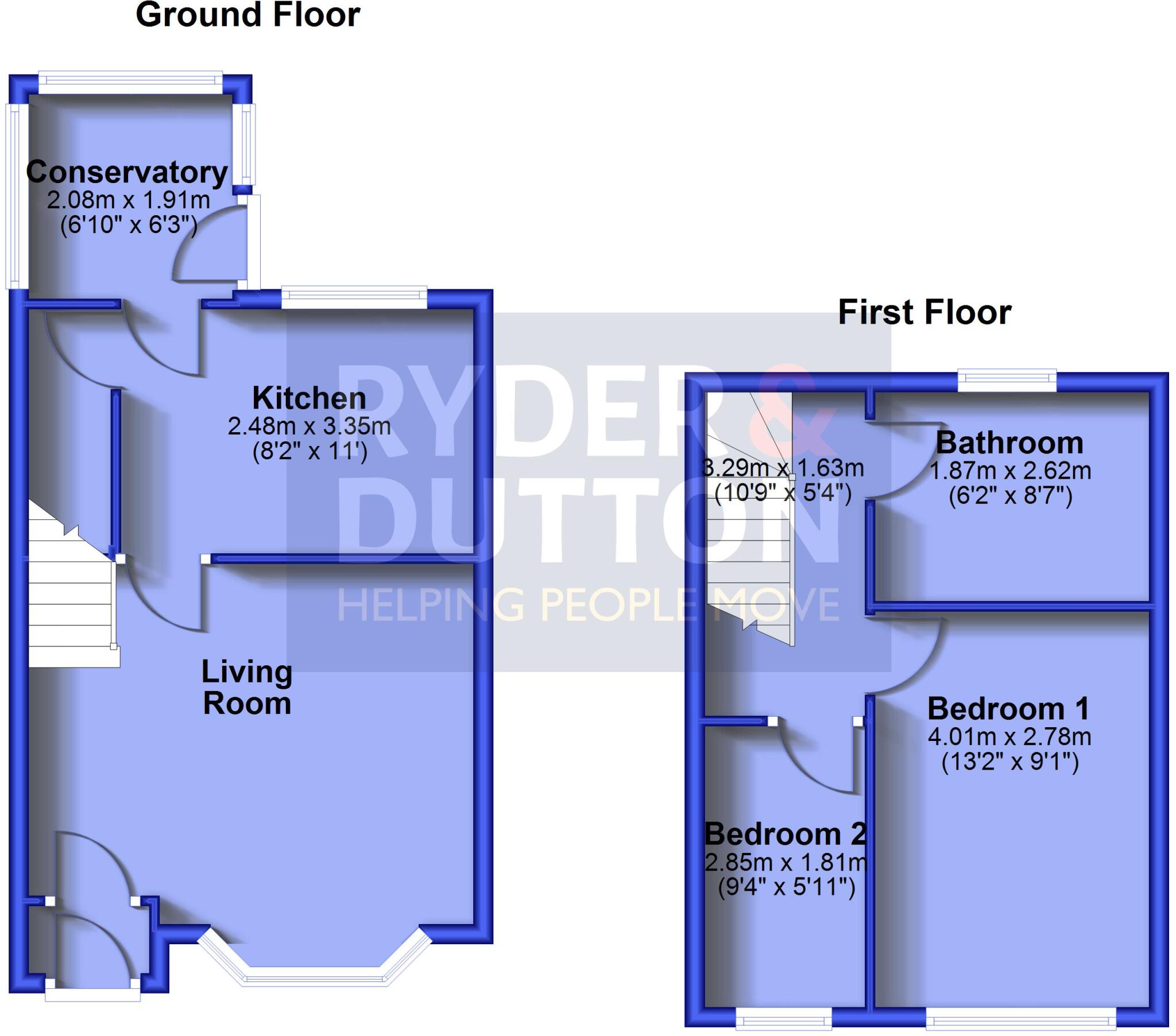 Earnshaw Close, Ashton-under-Lyne, Greater Manchester, OL7 floorplan
