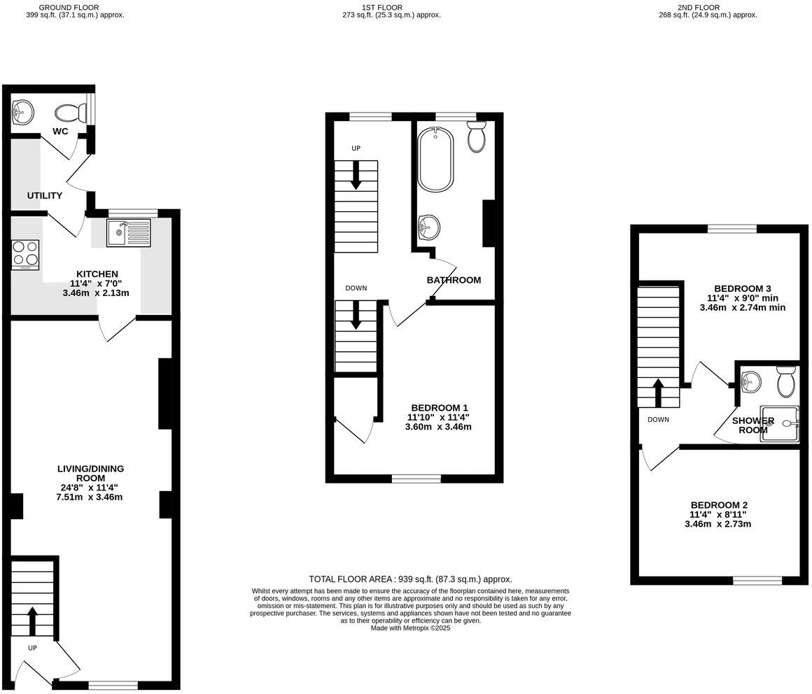 Bowthorn Road, Cleator Moor, CA25 floorplan
