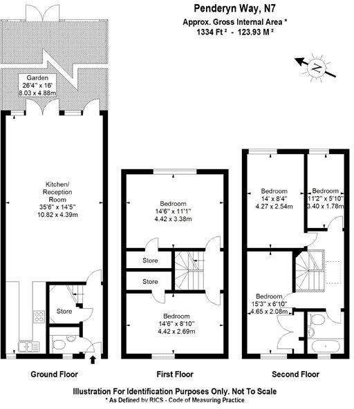 Penderyn Way Tufnell Park N7 floorplan