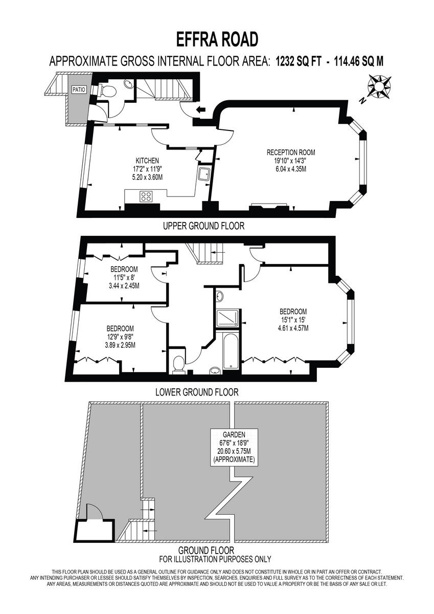 Effra Road, LONDON floorplan