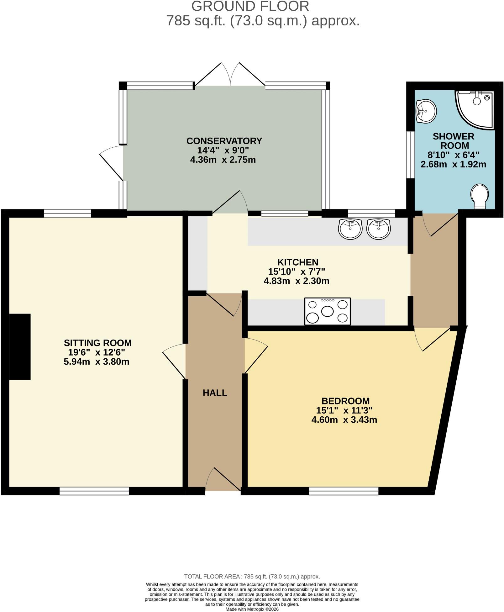 Speckington, Nr Yeovil floorplan