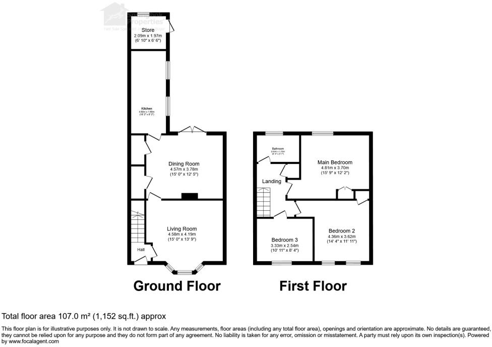 Burnie Gardens, Shildon, Durham floorplan