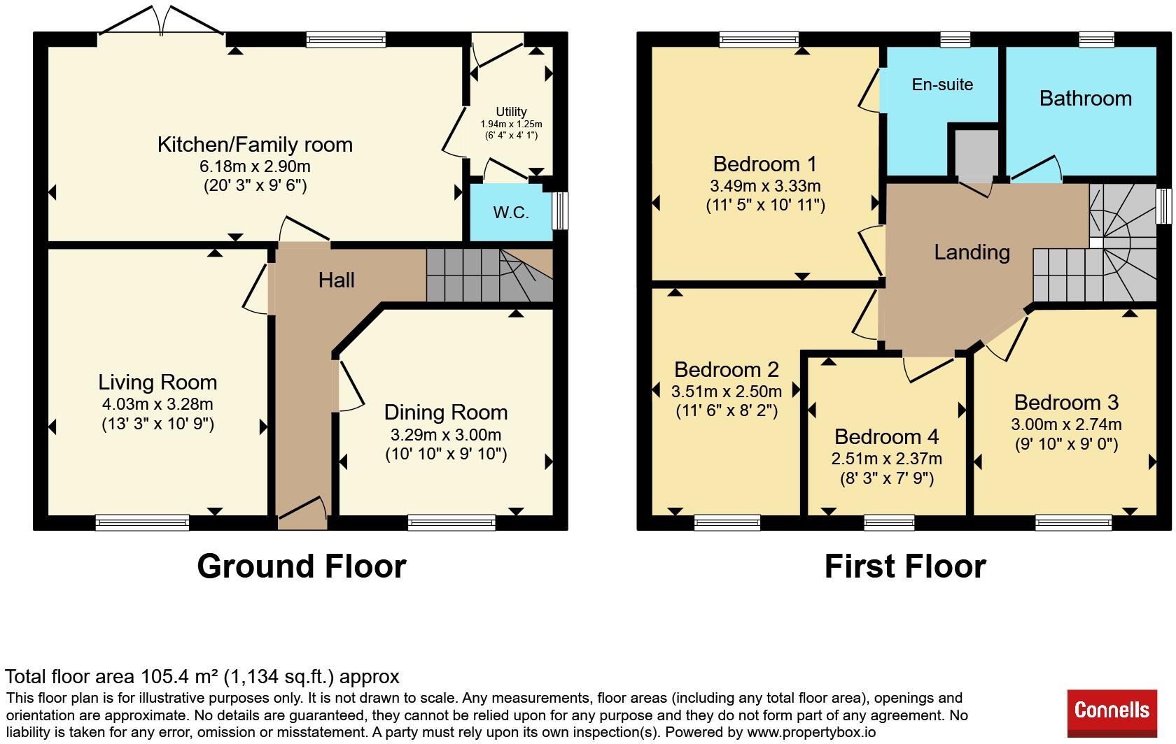 Eaton Croft, Lichfield floorplan