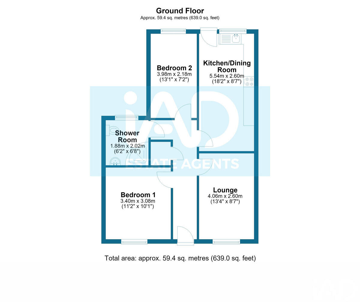 Davy Lamp Close, Bedworth, CV12 floorplan