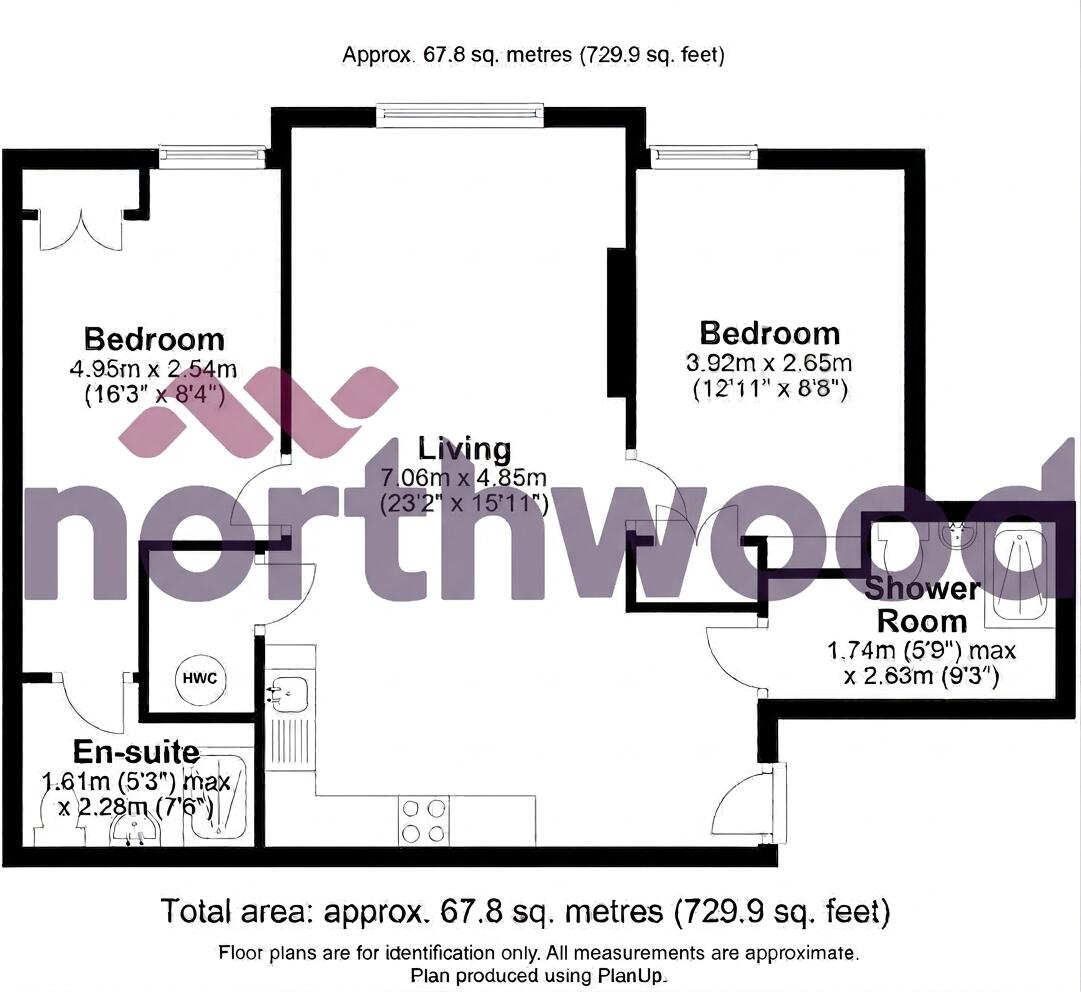 33 Northgate House  Stonegate Road, Meanwood, Leeds, LS6 floorplan