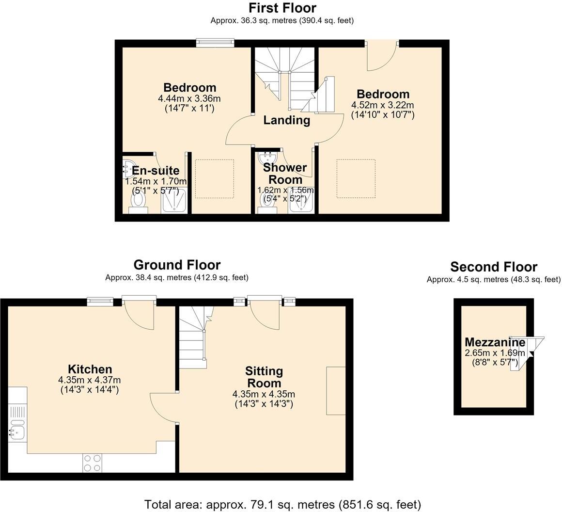 Market Square, Tideswell, Buxton floorplan
