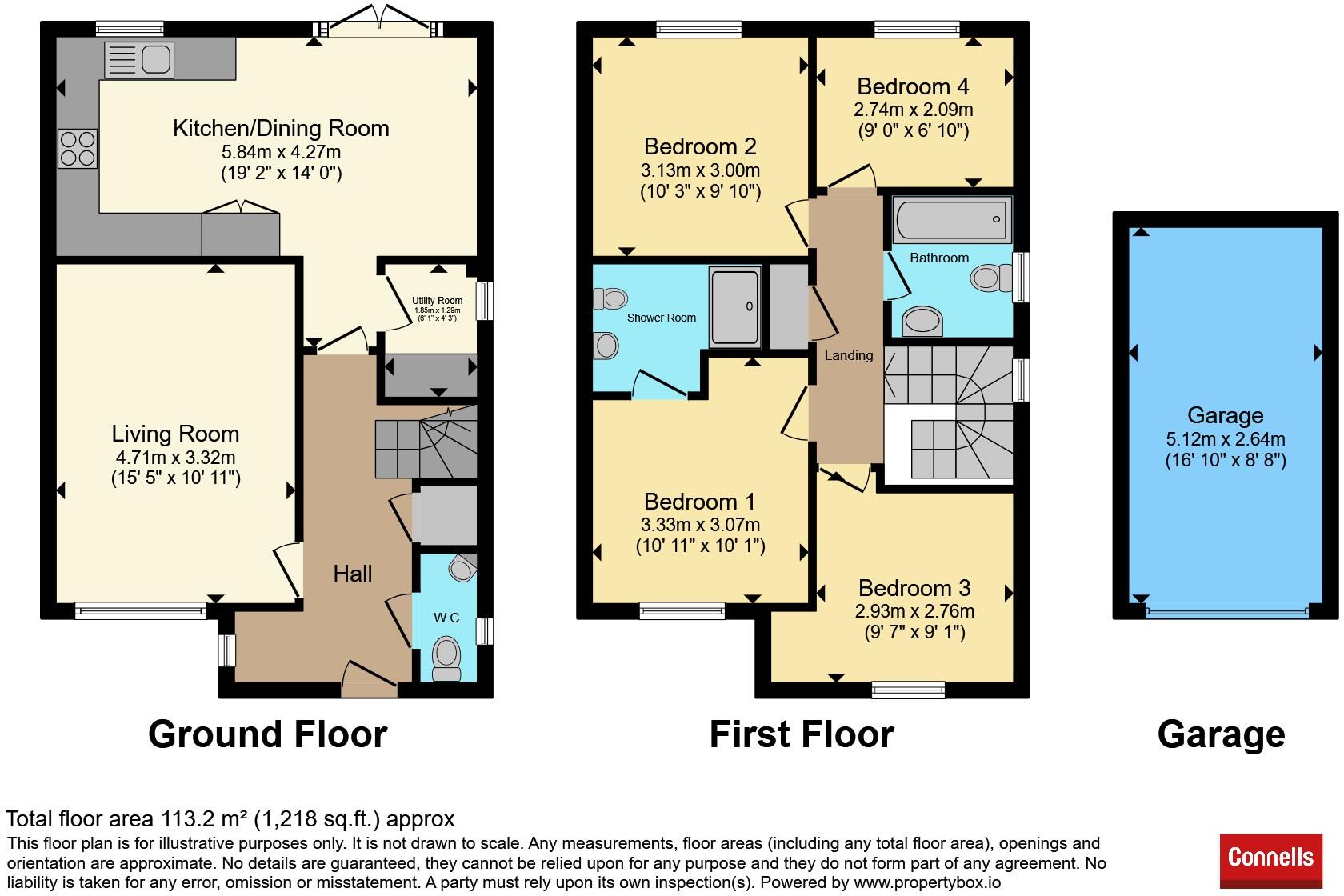 Russett Lane, Faversham floorplan