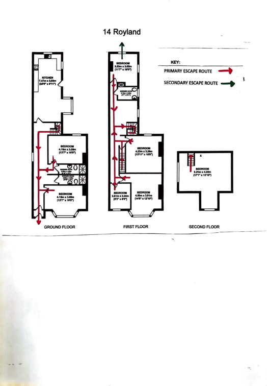 Royland Road, Loughborough floorplan