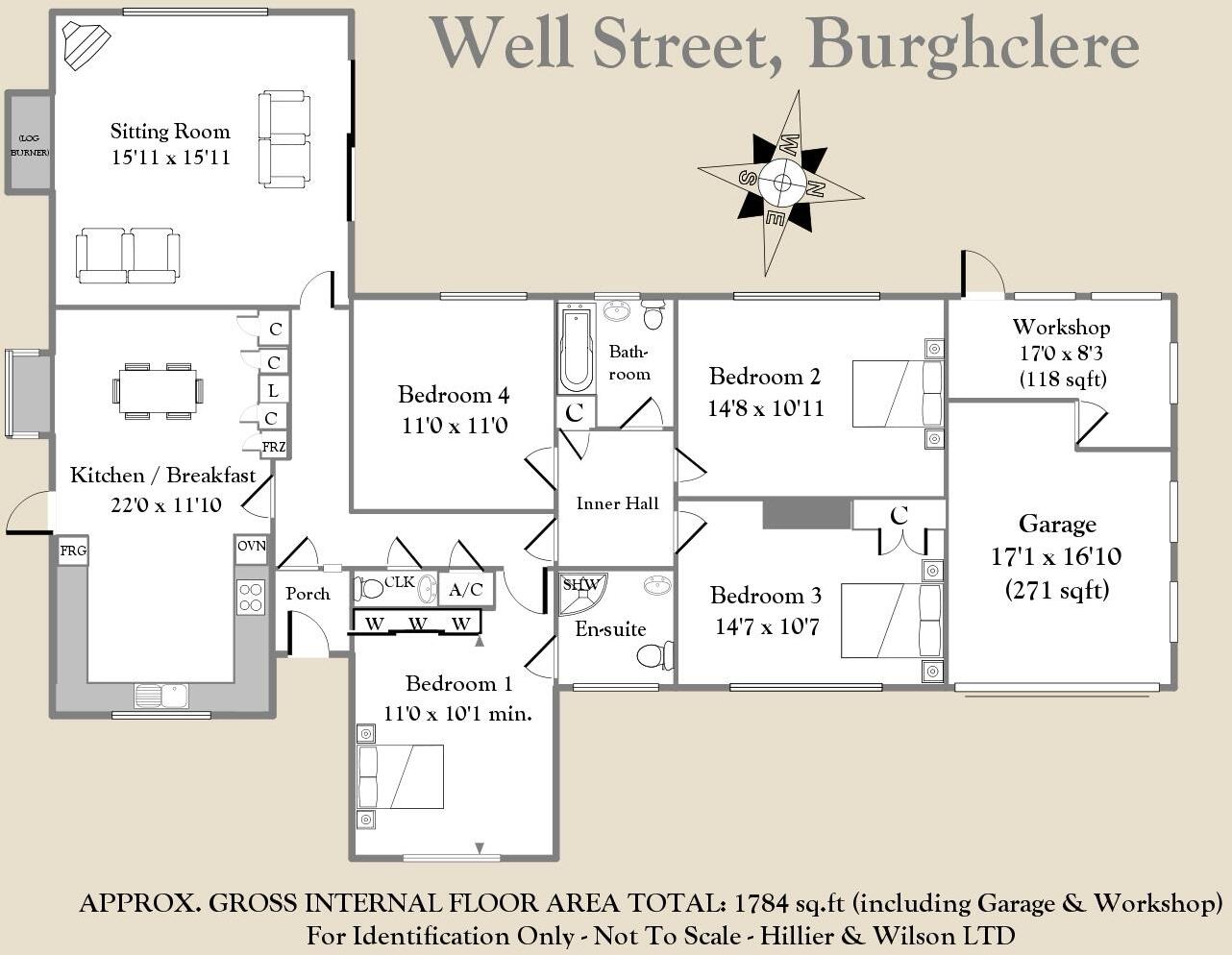 Well Street, Burghclere, Newbury floorplan