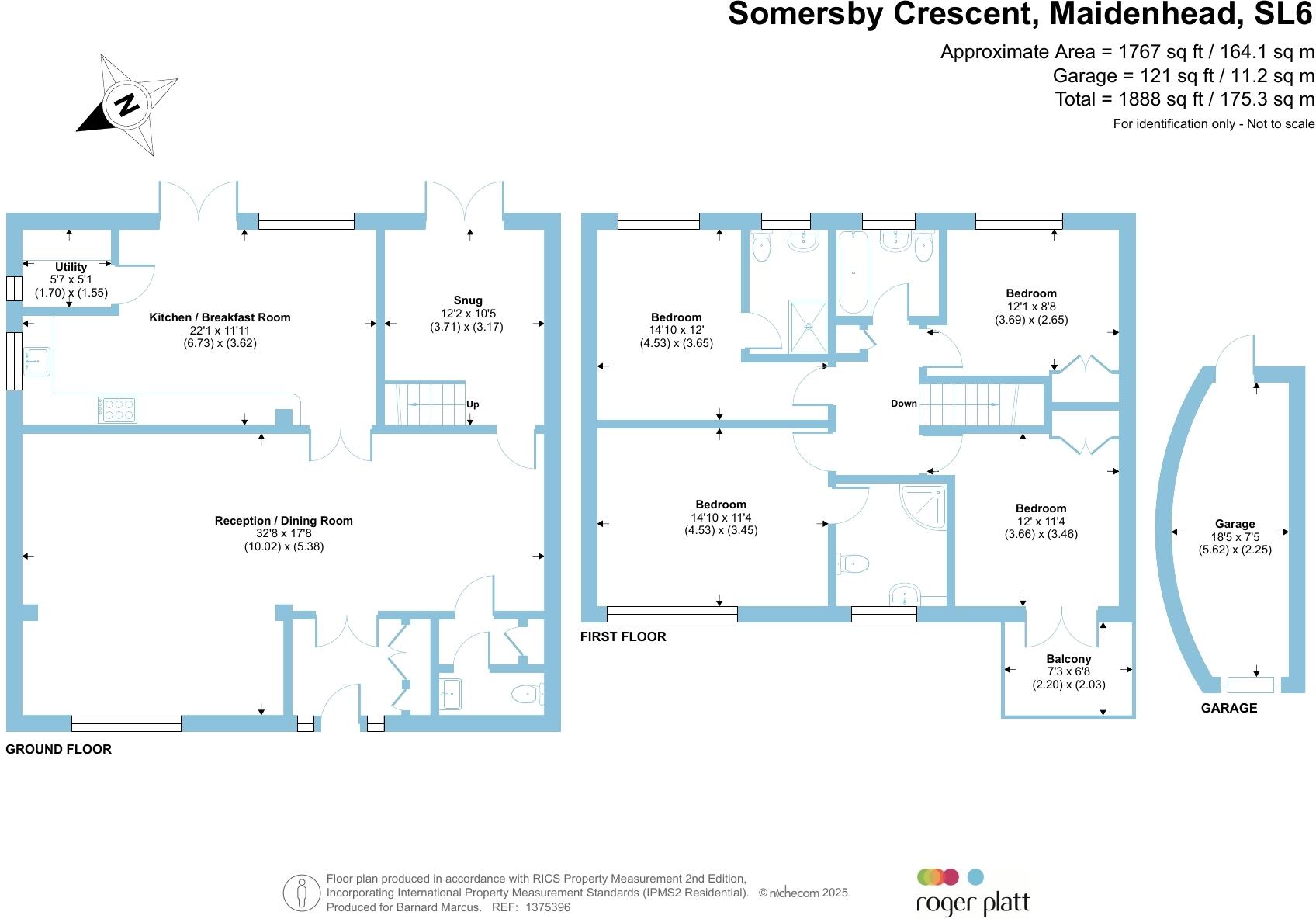 Somersby Crescent, Maidenhead floorplan