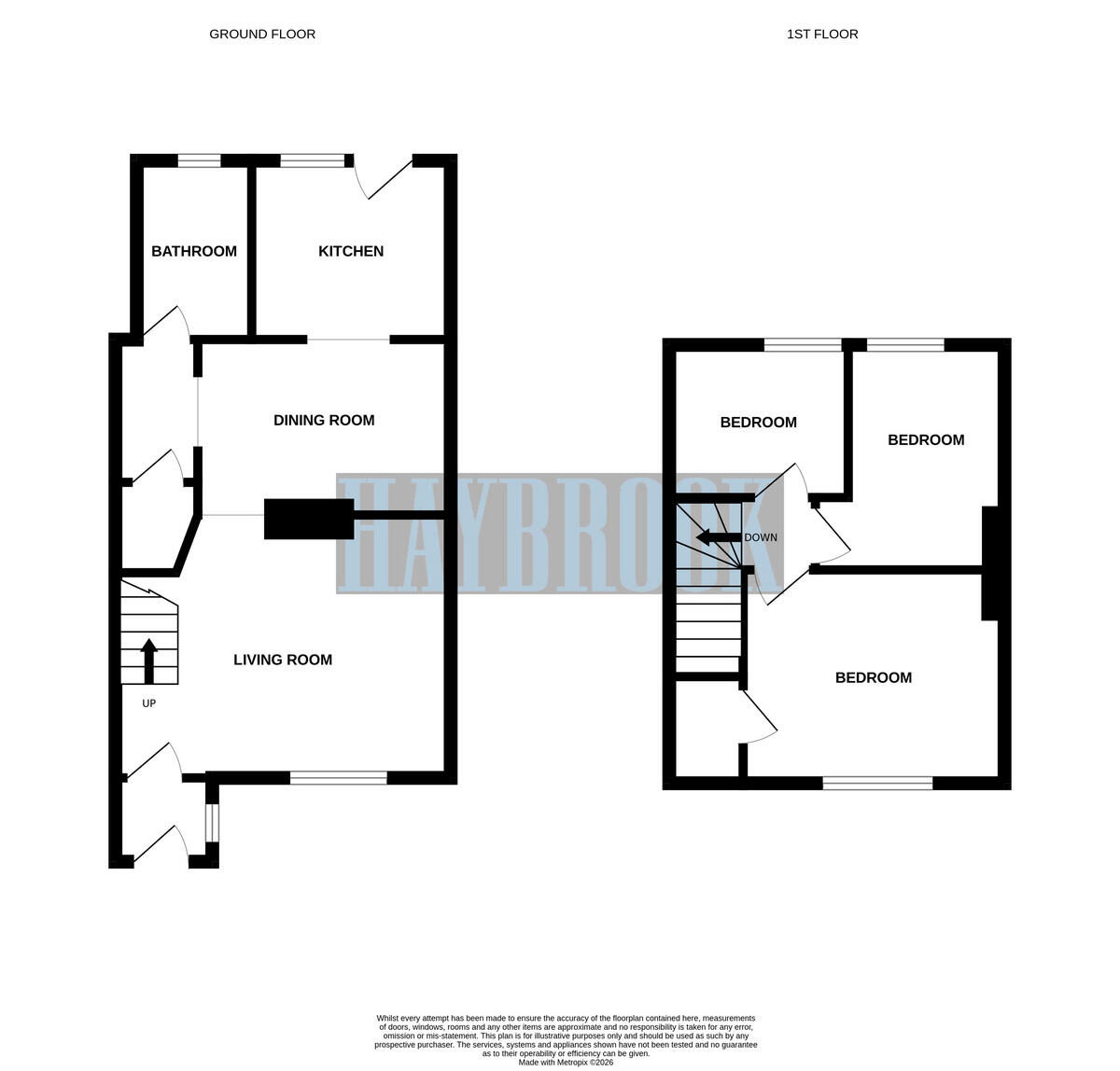 Dearne Street, Great Houghton floorplan