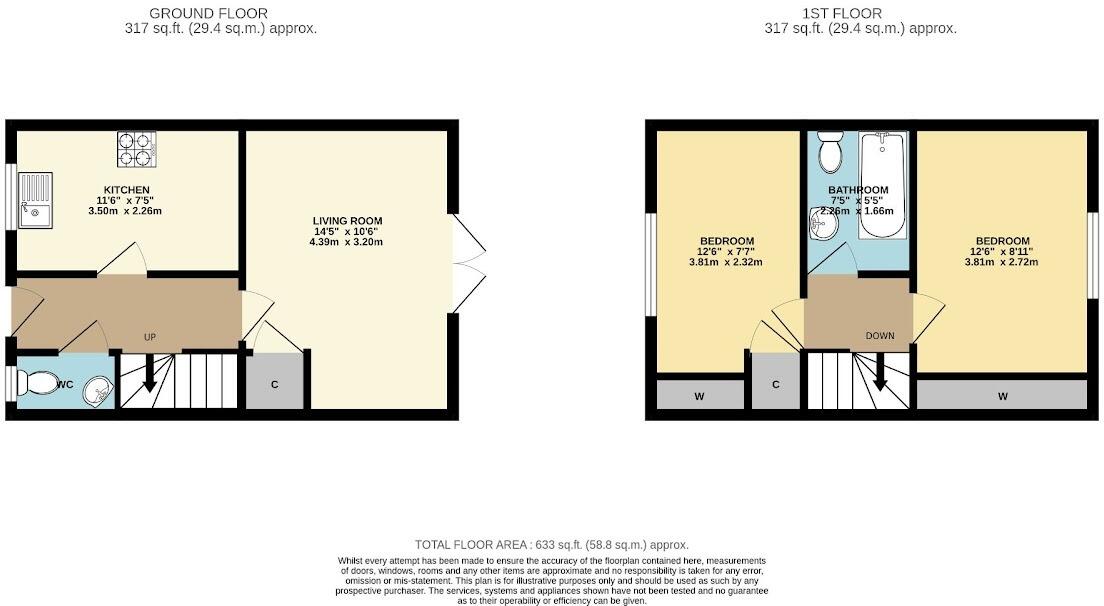 Fletton Avenue, Hull, HU3 5ED floorplan