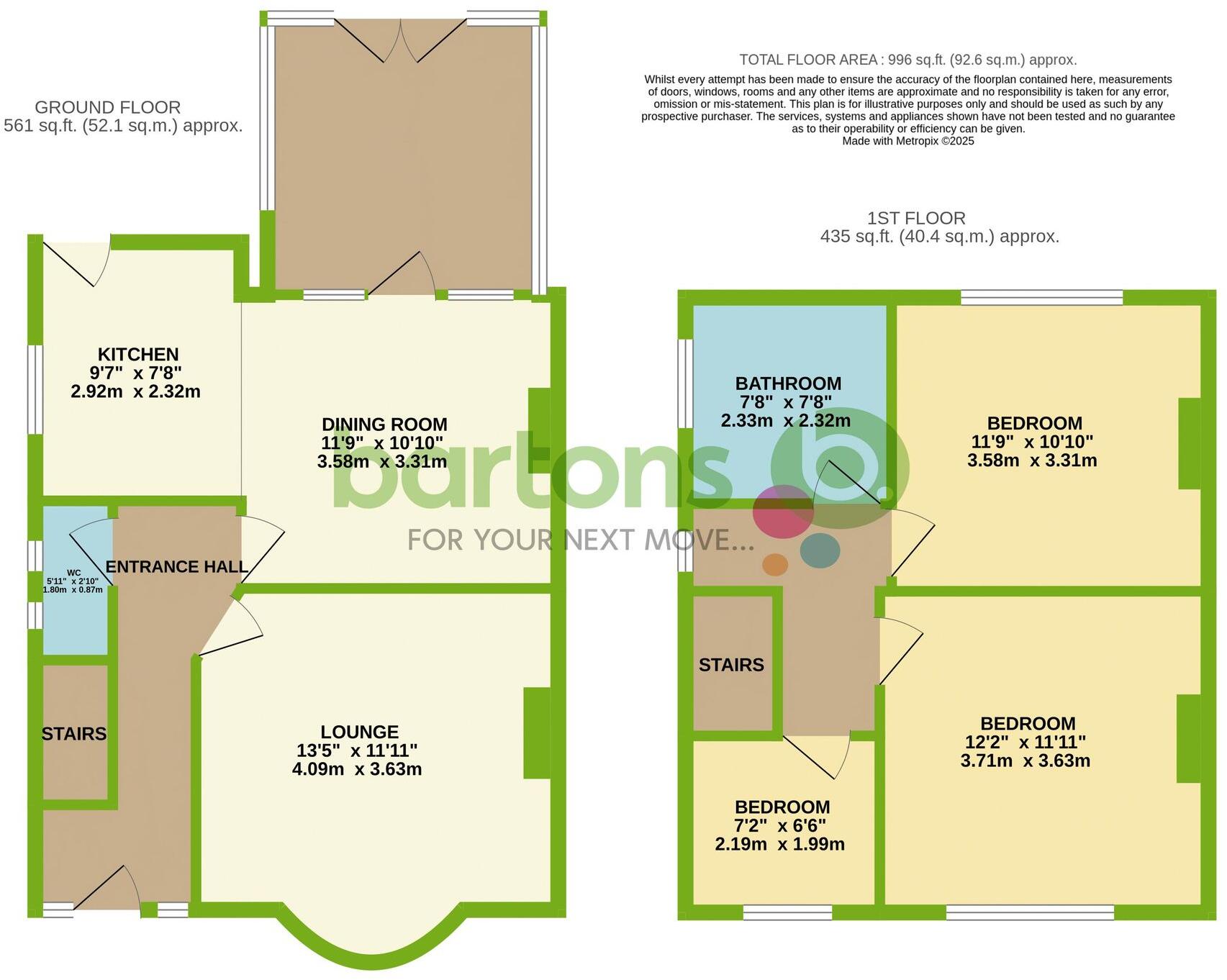 Herringthorpe Grove, Rotherham, S65 floorplan