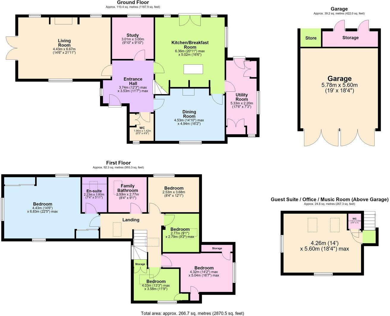 Park Road, Alrewas, Burton-On-Trent floorplan