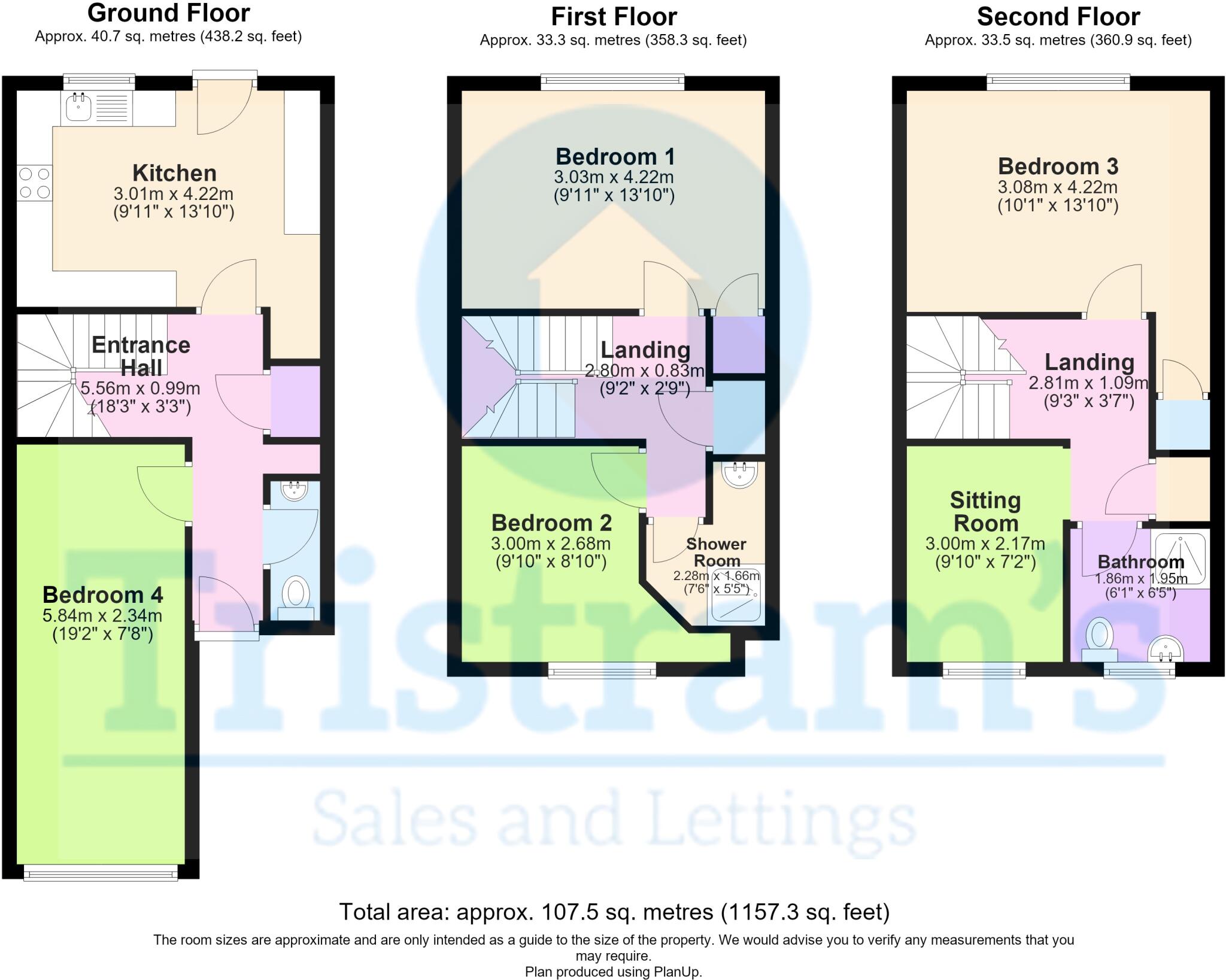 Palmerston Gardens, City Centre floorplan