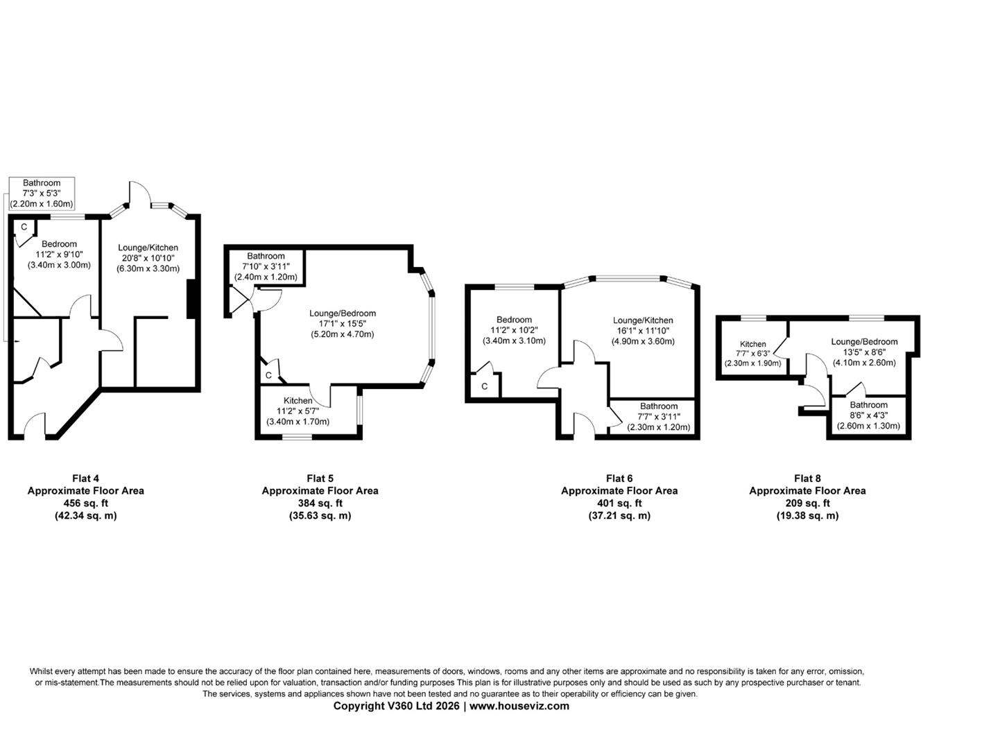 Highcroft Villas, Brighton floorplan