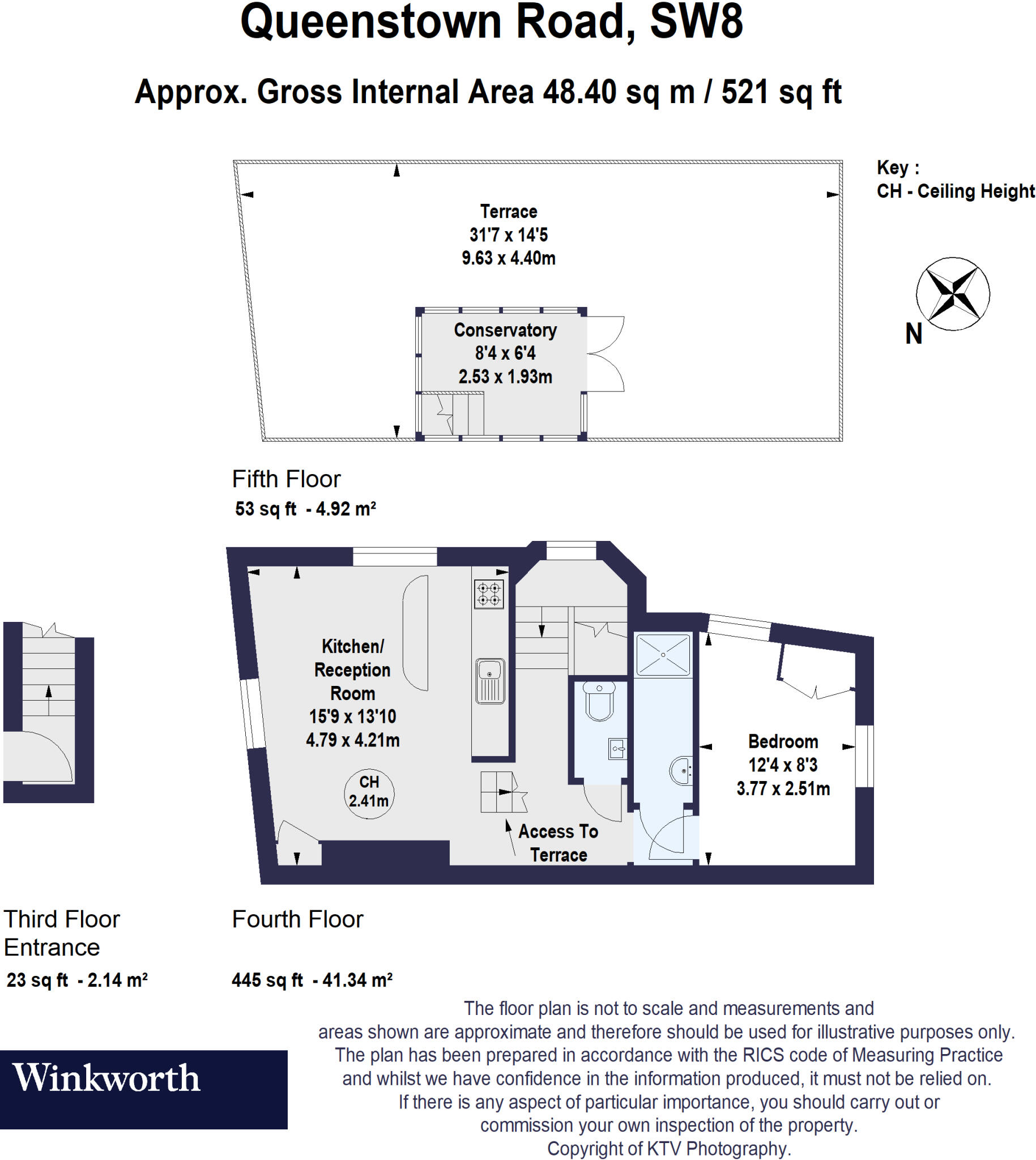 Queenstown Road, London, UK, SW8 floorplan