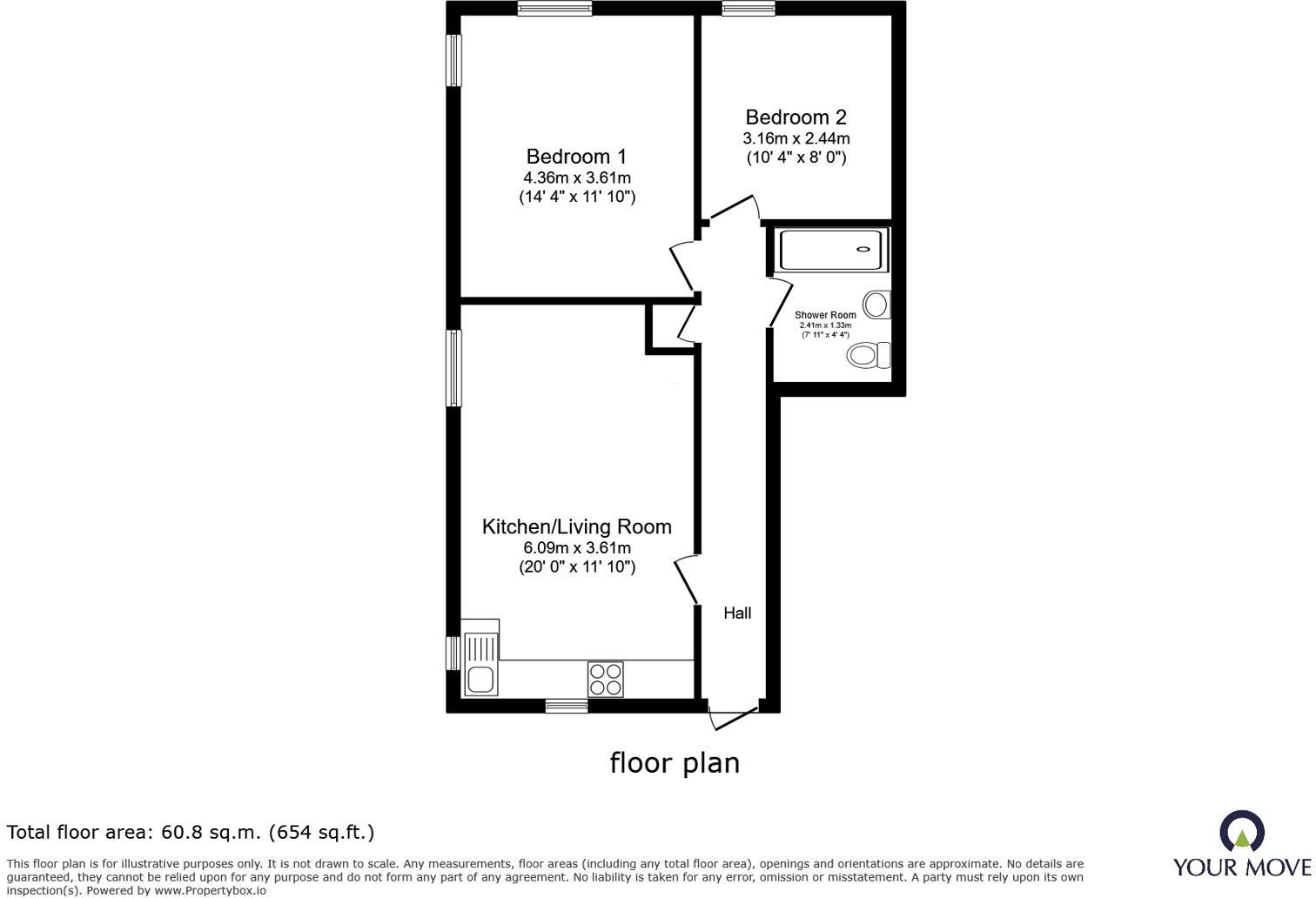 Co-Op Close, Barwell, Leicester, Leicestershire, LE9 floorplan
