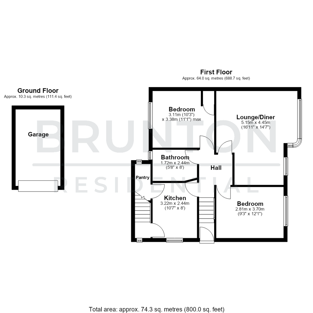 Great North Road, Grange Park, Newcastle Upon Tyne, NE3 floorplan