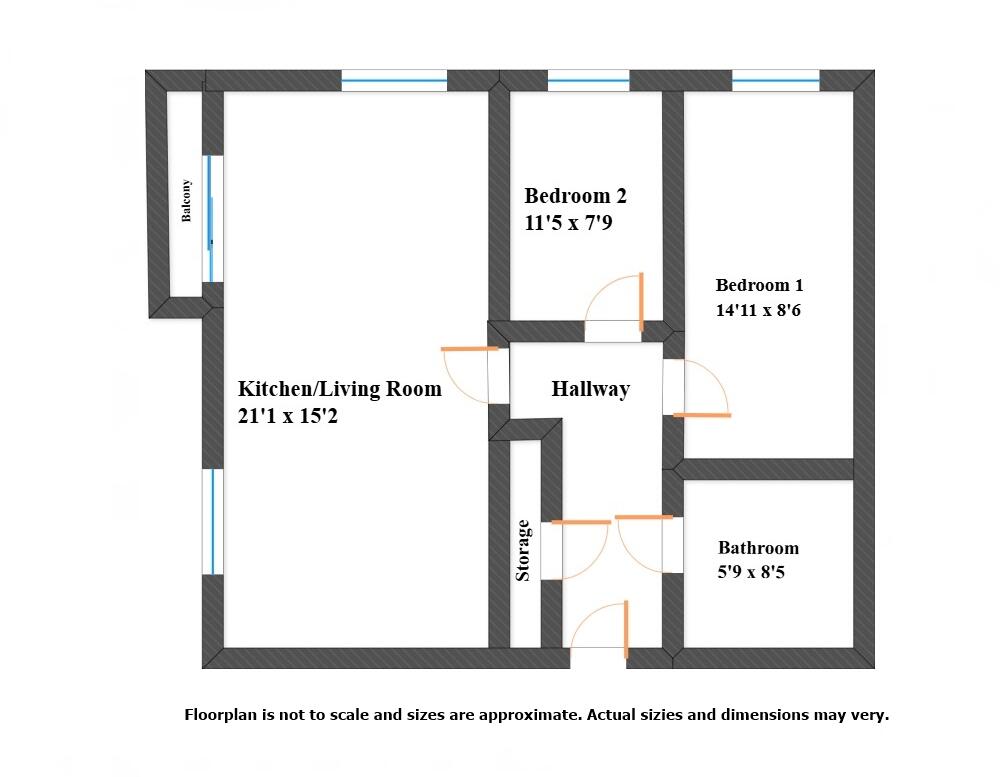 Southbury Road, Enfield, Middlesex, EN3 floorplan
