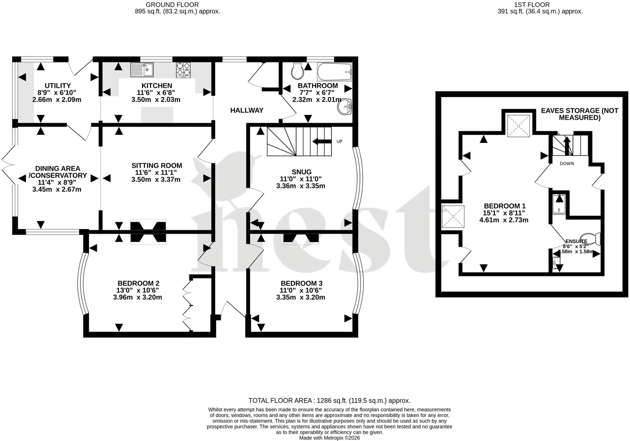 Stoke Road, Weymouth, Dorset floorplan
