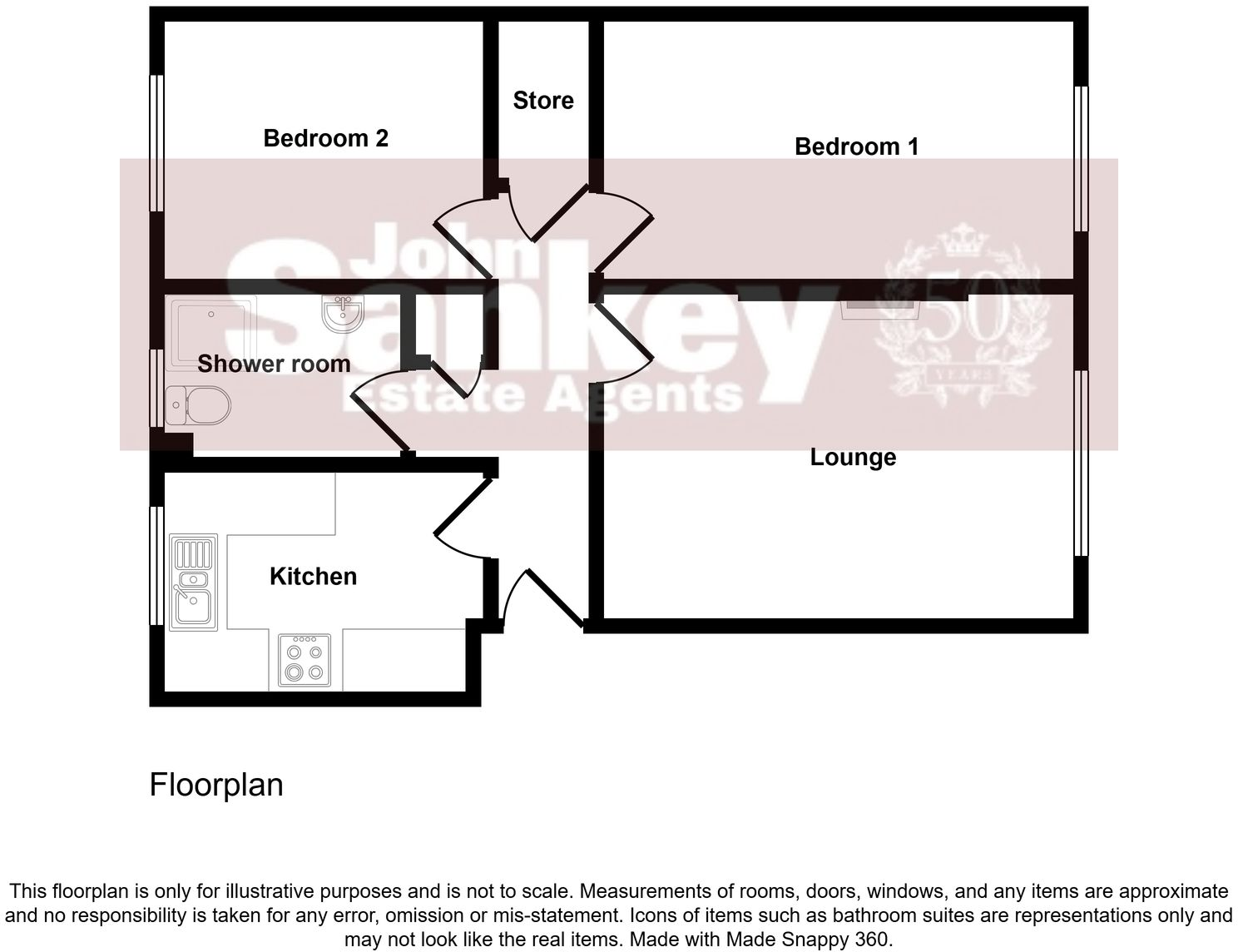 Portland Street, Mansfield Woodhouse, NG19 floorplan