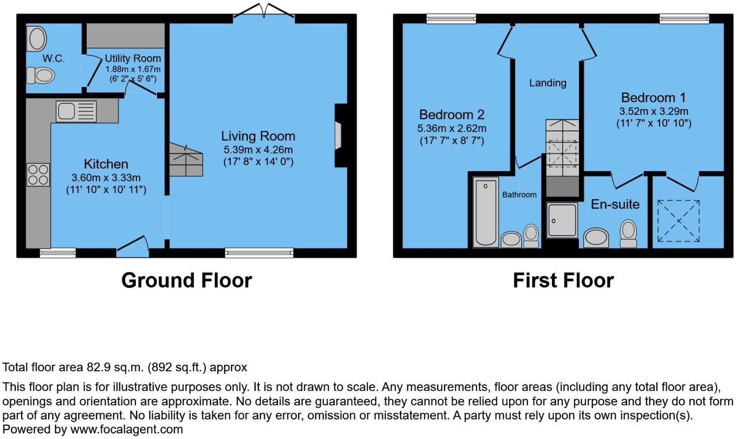 The Old Stables, Birdholme Farm, Derby Road, Wingerworth, Chesterfield, S42 6LX floorplan