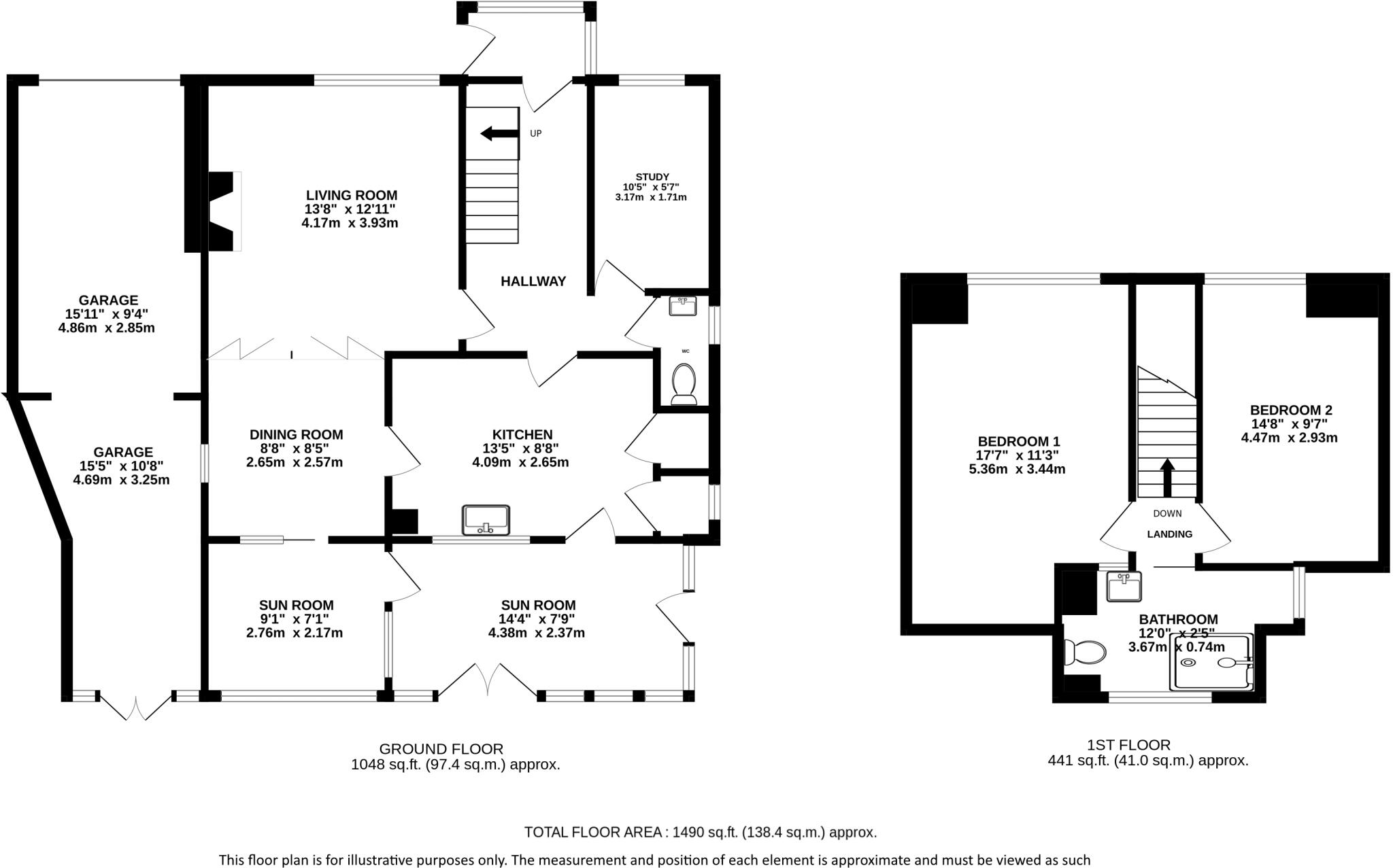 Westfields, St Albans, AL3 floorplan