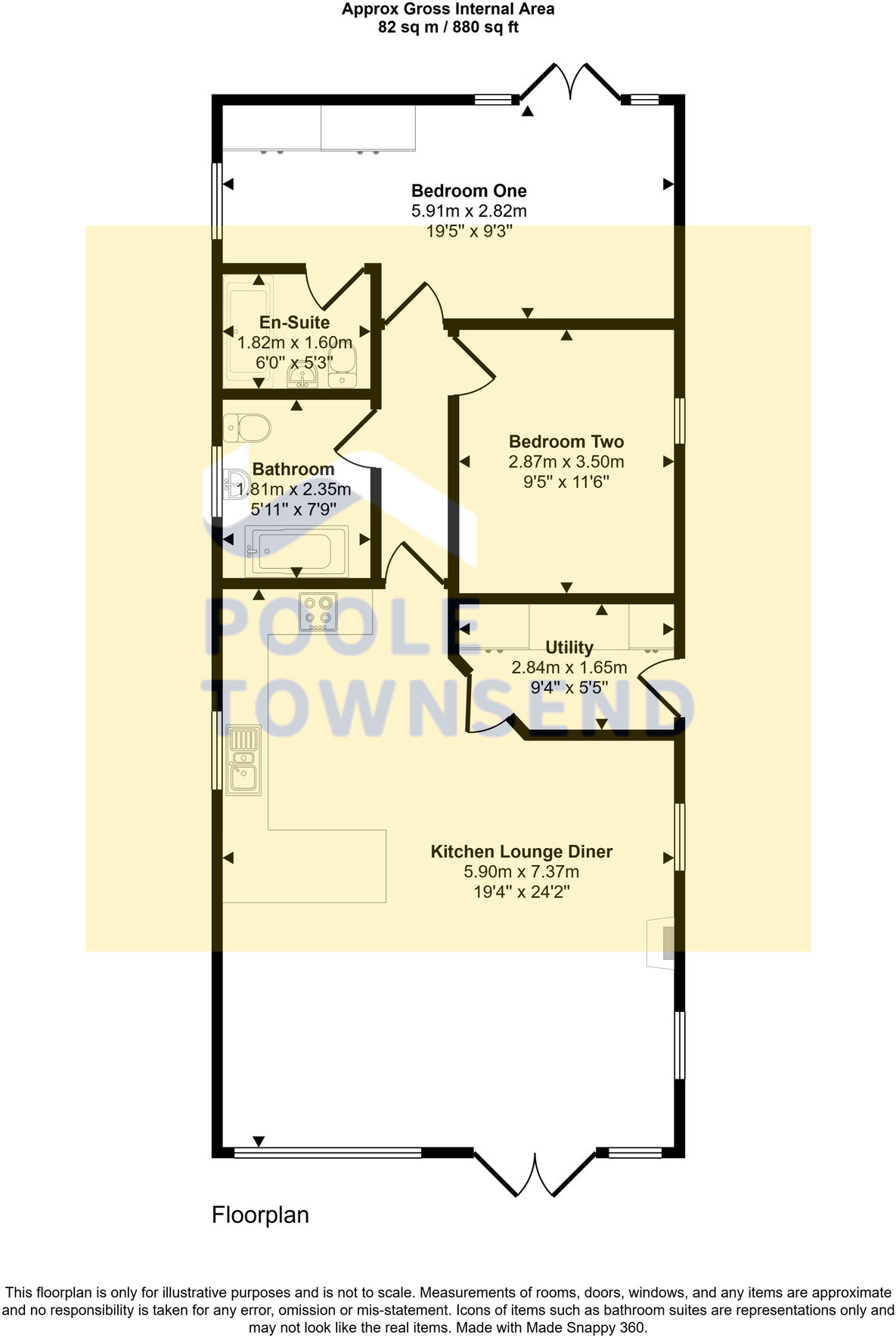 38 The Pastures, Allithwaite floorplan