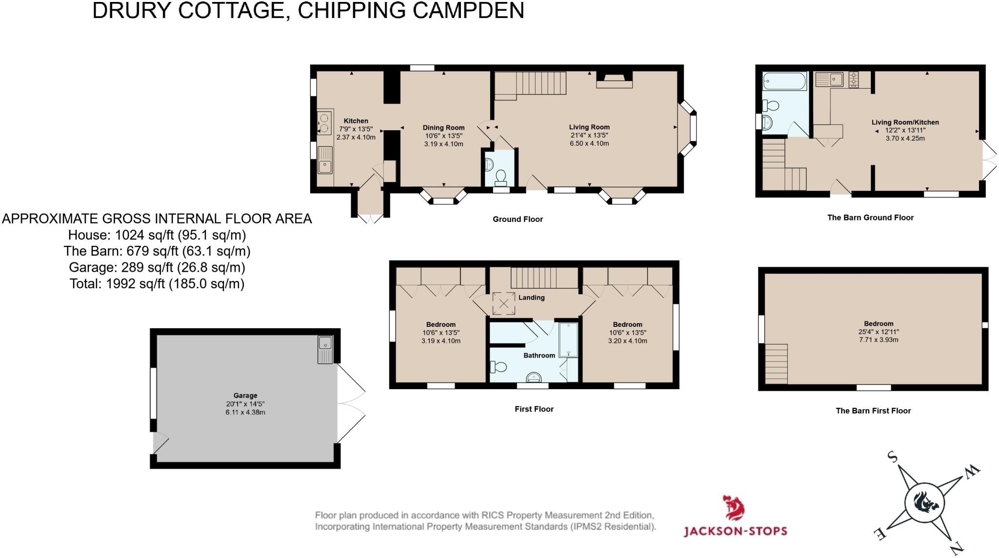 Back Ends, Chipping Campden, Gloucestershire, GL55 floorplan