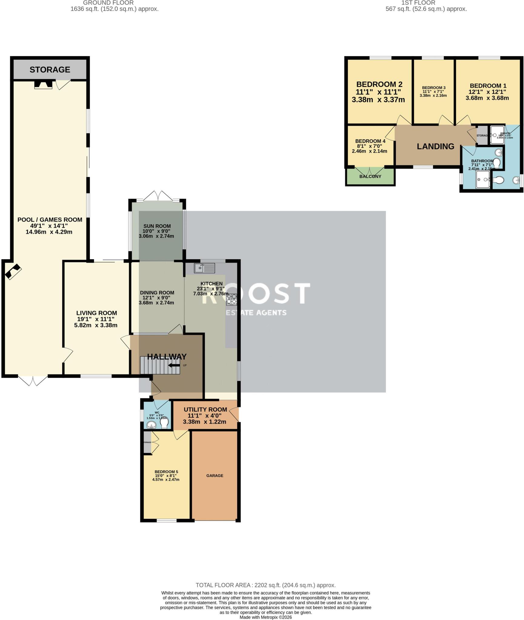 Bradley Road, Waltham floorplan