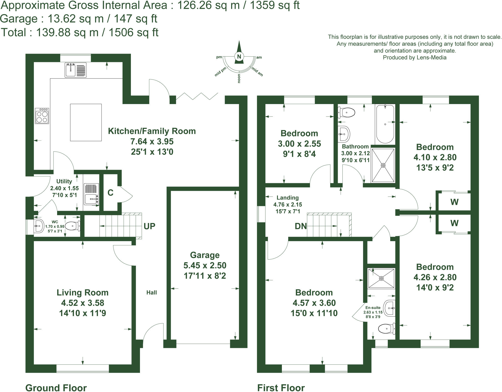 Chambers Place, Endmoor, Kendal, Cumbria floorplan