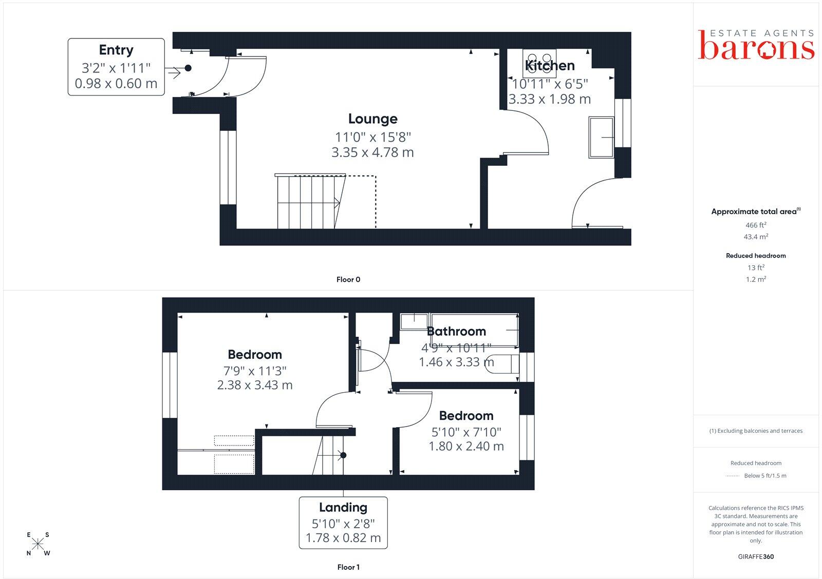 Aghemund Close, Chineham, Basingstoke, Hampshire, RG24 floorplan