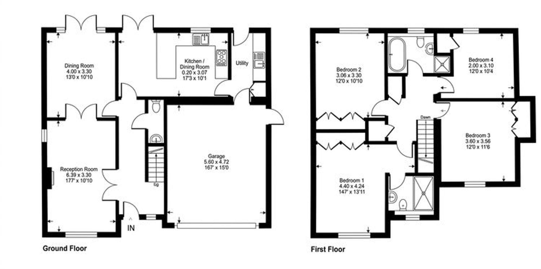 The Marches, Kingsfold, RH12 floorplan