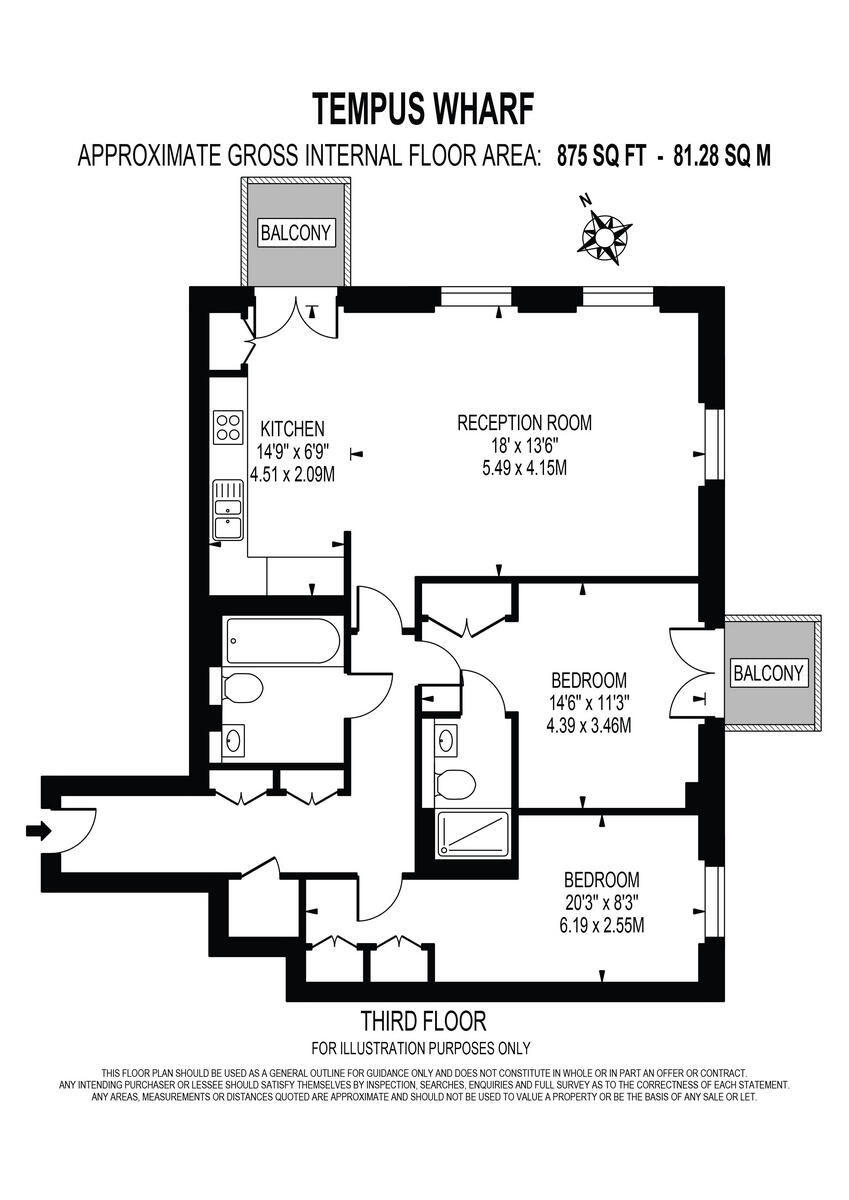 Tempus Wharf, 33 Bermondsey Wall West, SE16 floorplan