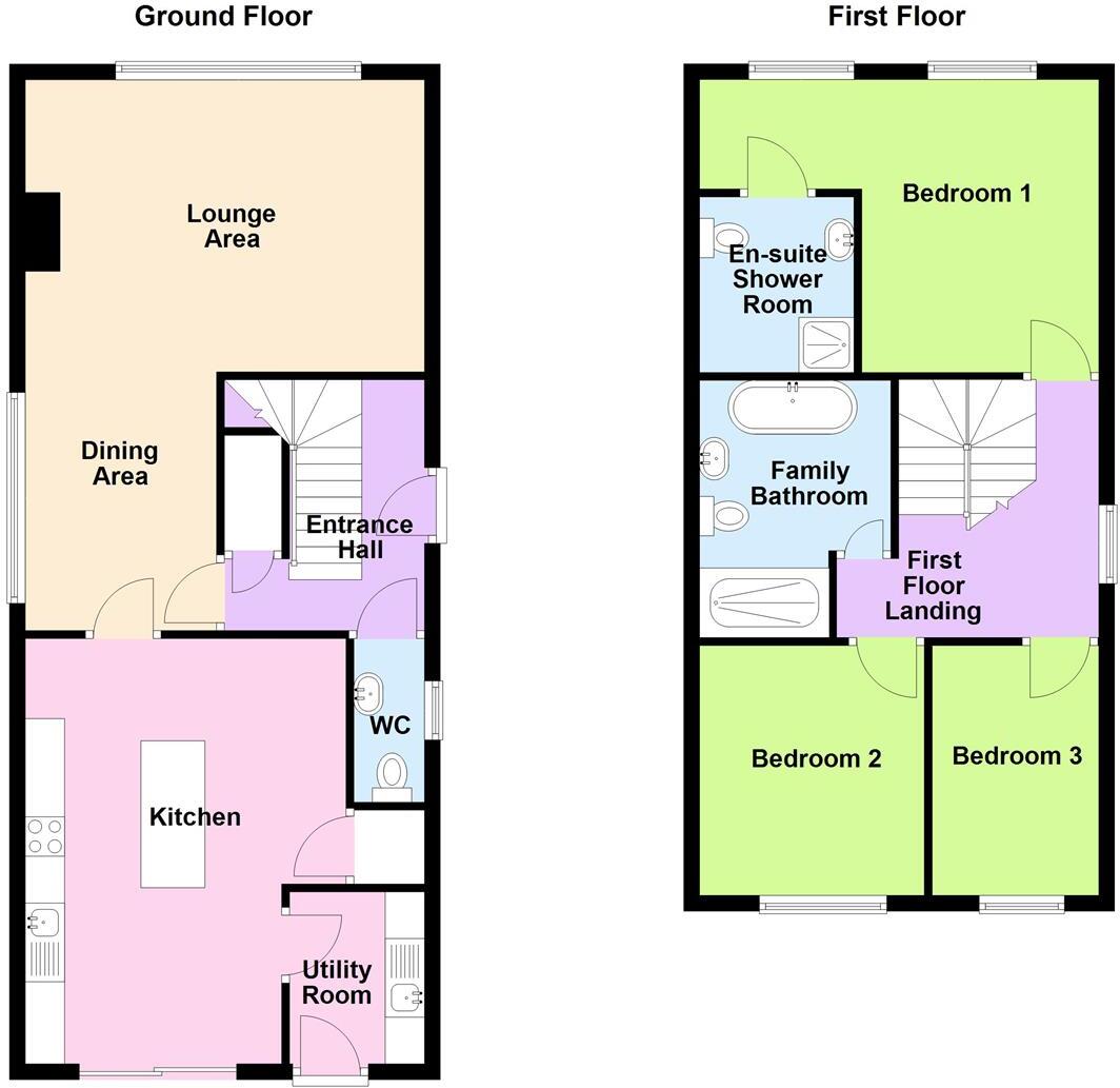Standidge Drive, Hull floorplan