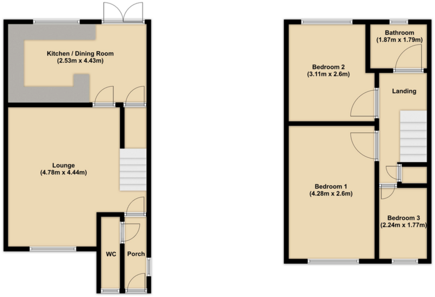 Chandler Way, Lowton, Wigan floorplan