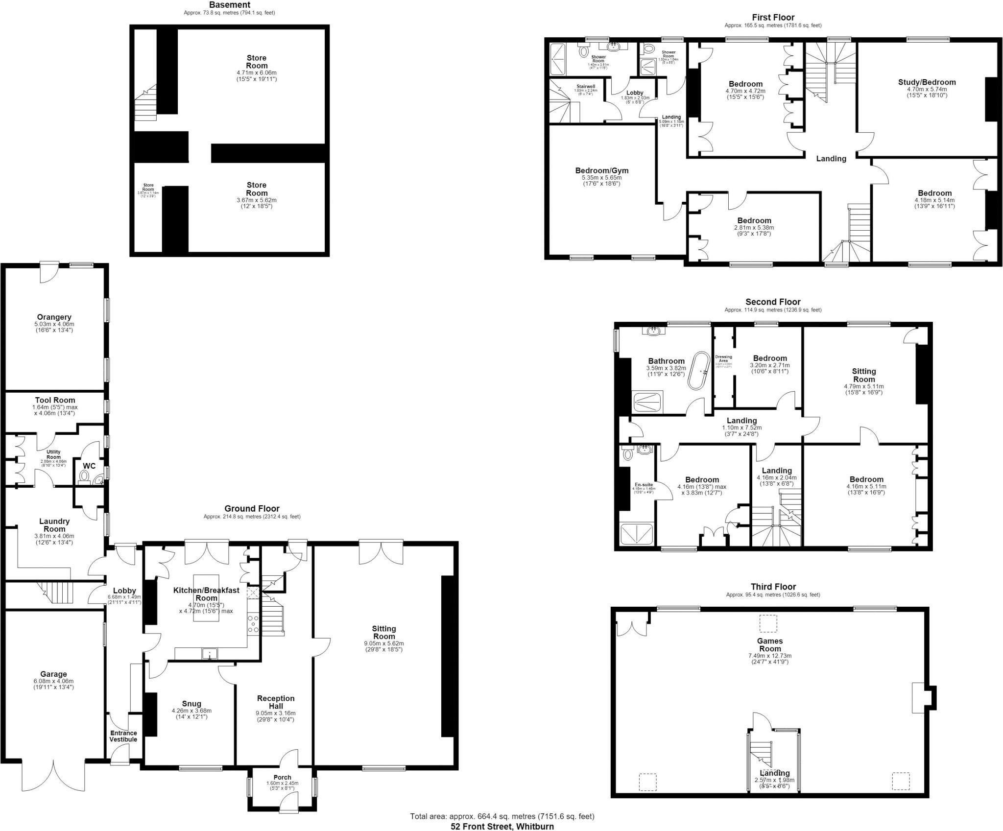 Front Street, Whitburn, Sunderland floorplan
