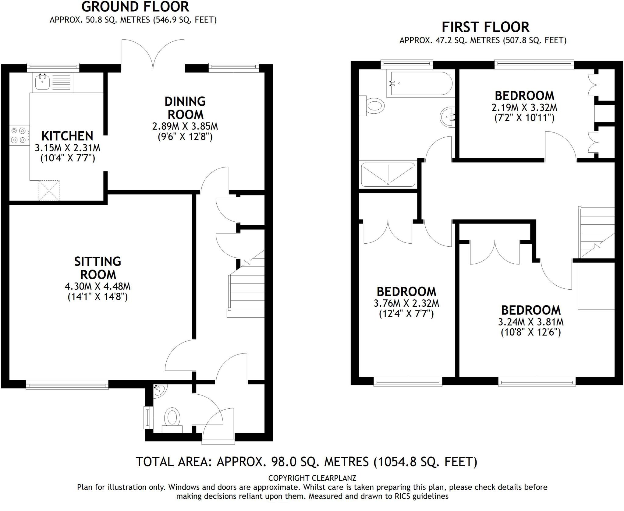 Poynters Close, Artists Way, Andover, SP10 floorplan