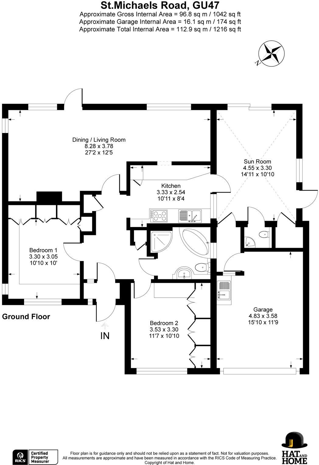 St. Michaels Road, Sandhurst, Berkshire, GU47 floorplan