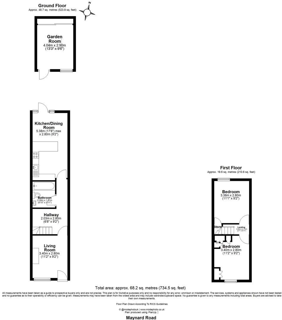 Maynard Road, Walthamstow, London floorplan