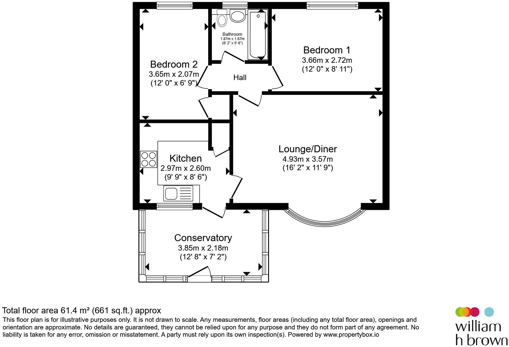 Burgh Road, Skegness floorplan