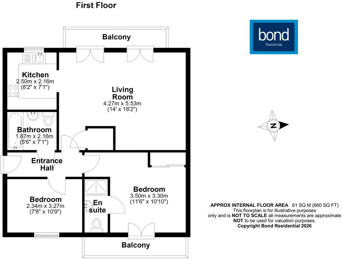 Wicks Place, Chelmsford, CM1 floorplan