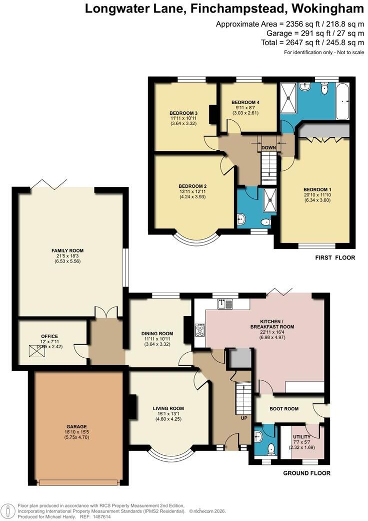 Longwater Lane, Finchampstead, Berkshire, RG40 4NX floorplan
