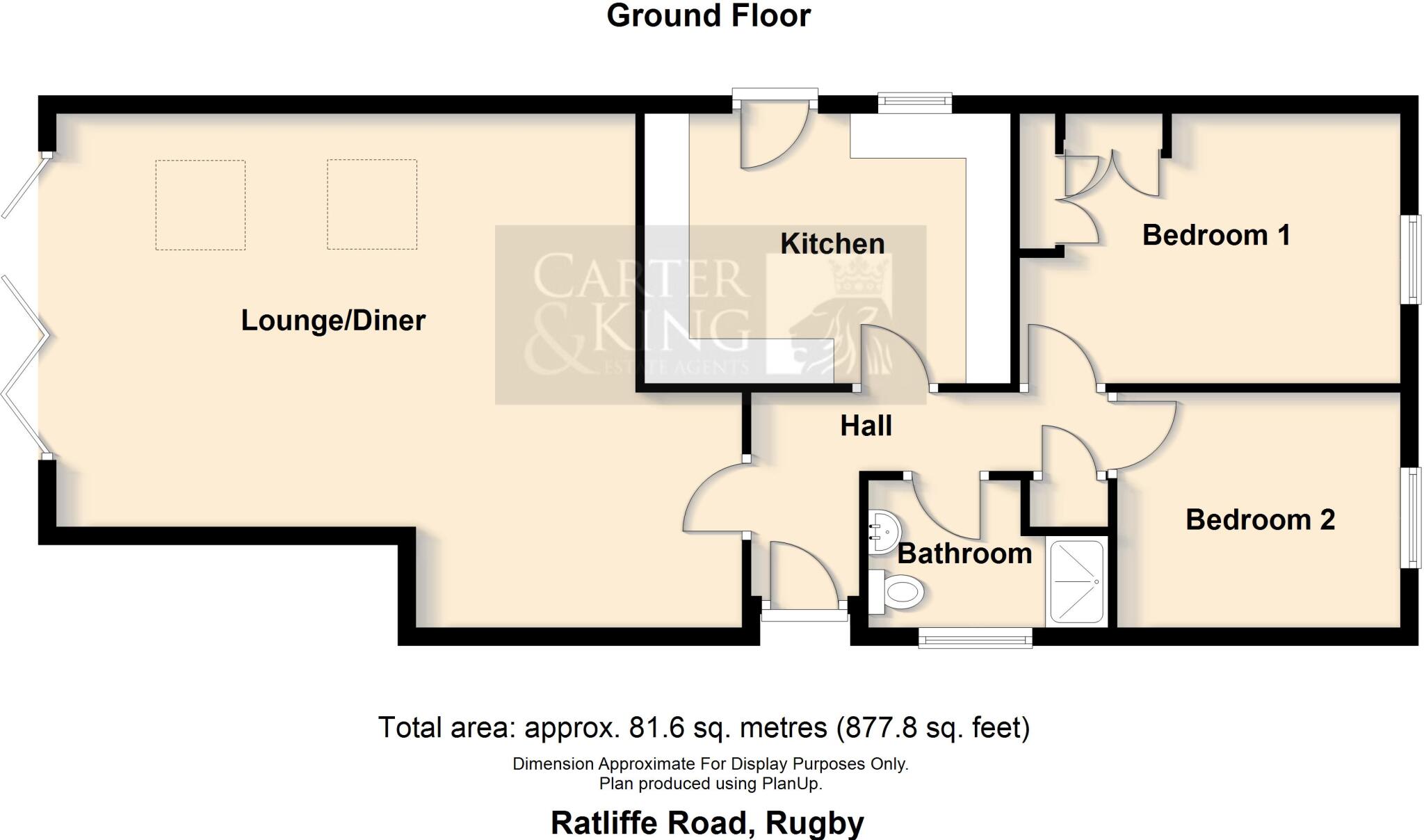 Ratliffe Road, Rugby floorplan
