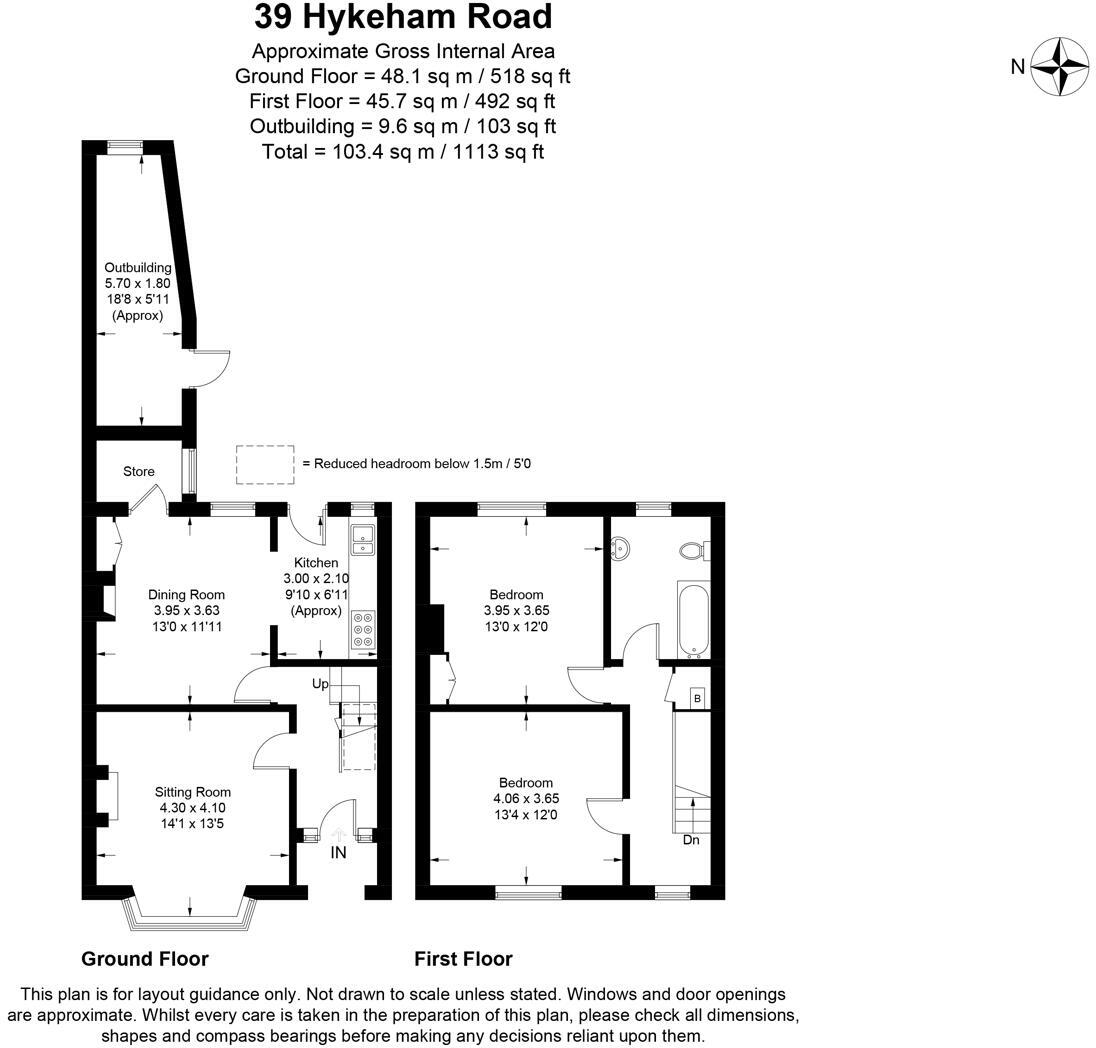 Hykeham Road, Lincoln floorplan